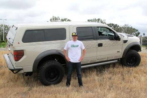 A side shot of the Foust Edition Ford F150 Raptor | Torque News